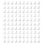 Multiplication Facts Worksheets 0 9 Times Tables Worksheets