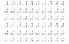 Multiplication Facts Worksheets To 144 No And Division 100 Grade 5