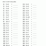 Multiplication Facts Worksheets Understanding Multiplication To 10x10