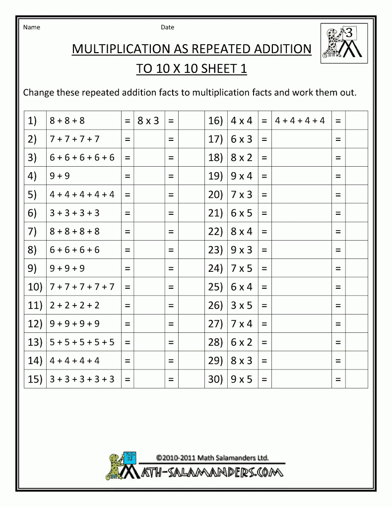 Multiplication Flash Cards 6 9 PrintableMultiplication