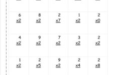 Multiplication Fluency Worksheets Math Fact Worksheets