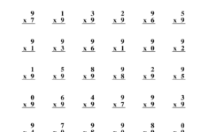 Multiplication Mad Minute Multiplication Mad Minute Math Math Minutes