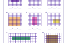 Multiplication Models Worksheets