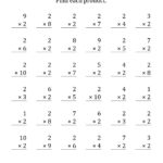 Multiplication Practice Com Times Tables Worksheets