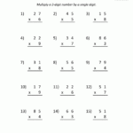 Multiplication Practice Worksheets Grade 3