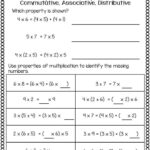 Multiplication Properties Of Exponents Worksheet Properties Of
