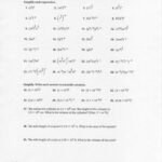 Multiplication Properties Of Exponents Worksheets Answers