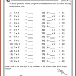 Multiplication Table 1 5 Worksheet Worksheet Resume Examples