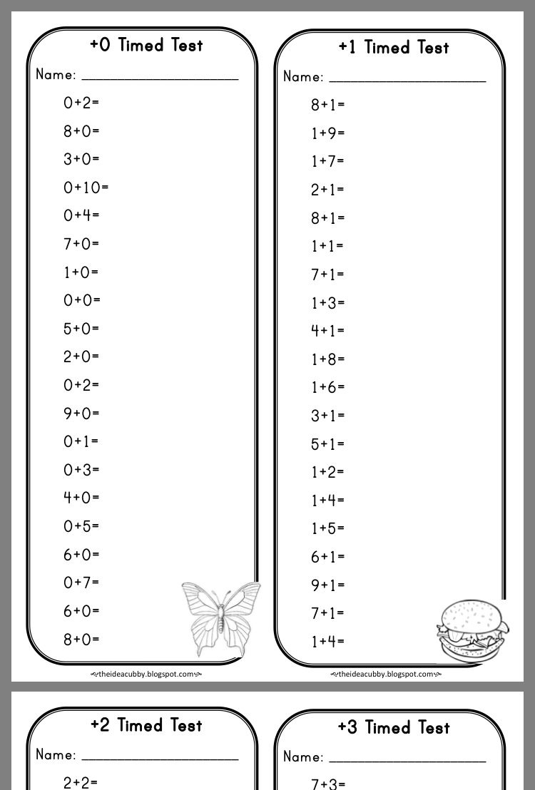 Multiplication Timed Test Printable 0 2 Jack Cook s Multiplication 