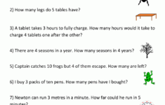 Multiplication Word Problem Area 2nd Grade