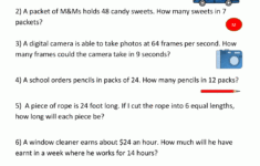 Multiplication Word Problem Worksheets 3rd Grade