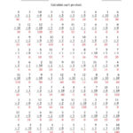 Multiplication Worksheets 1 10 Times Tables Worksheets