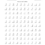 Multiplication Worksheets 2S PrintableMultiplication