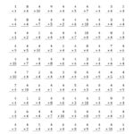 Multiplication Worksheets 4S PrintableMultiplication