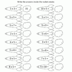 Multiplication Worksheets 5s Times Tables Worksheets