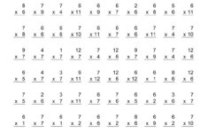 Multiplication Worksheets 5Th Grade 100 Problems