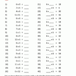 Multiplication Worksheets 6 9 Printable Multiplication Flash Cards