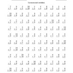 Multiplication Worksheets 6Th Grade PrintableMultiplication