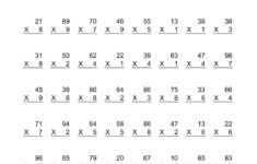 Multiplication Worksheets 6Th Grade PrintableMultiplication