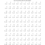 Multiplication Worksheets Number 7 Printable Multiplication Flash Cards