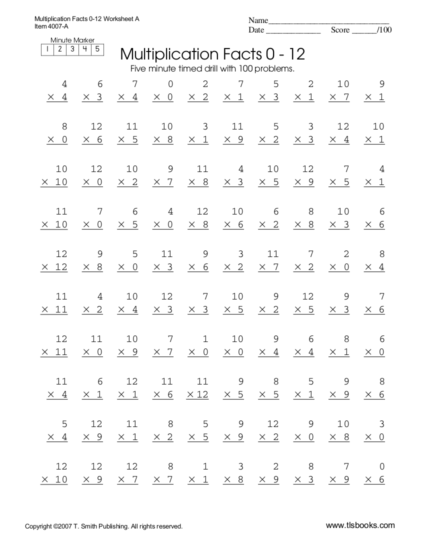 Multiplication Worksheets Number 7 Printable Multiplication Flash Cards