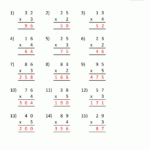Multiplication Worksheets Random Order PrintableMultiplication