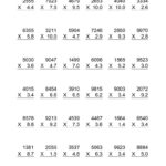 Multiplication Worksheets With Decimals Photo Dividing 6th Grade The Best