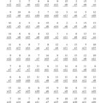 Multiplication Worksheets X10 PrintableMultiplication