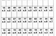 Multiplication Worksheets X2 X3 PrintableMultiplication