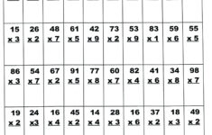 Multiplication Worksheets X3 And X4 PrintableMultiplication