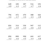 Multiplication Worksheets X6 PrintableMultiplication