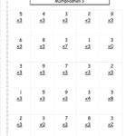 Multiply By 3 Worksheet Free K5 Worksheets Math Worksheets For