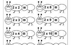 Multiplying By 2s Worksheets