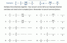 Multiplying Fractions