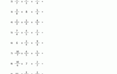 Multiplying Fractions