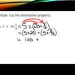 Multiplying Fractions With The Distributive Property YouTube