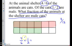 Multiplying Fractions Word Problems 5 NF B 6 YouTube