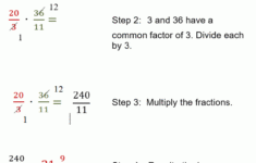 Multiplying Mixed Fractions