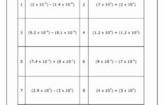 Multiplying Scientific Notation Worksheet Beautiful Operations With