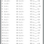 New Periodic Table Grade 7 Pdf Multiplication Worksheets Math