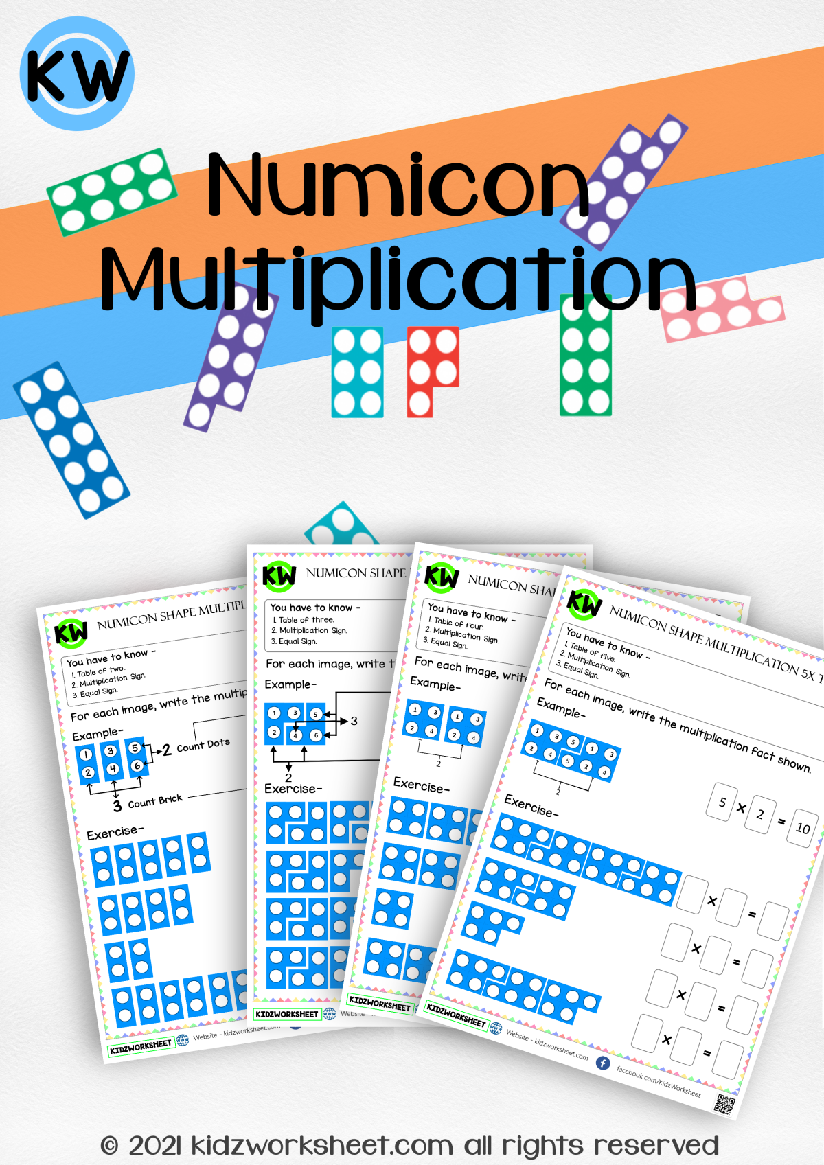 Compact Method Multiplication Worksheet