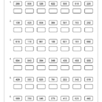 Ordering 3 Digit Numbers Smallest To Largest Number And Place Value