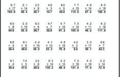 Partial Products Worksheets 4Th Grade Go Math Multiplication Db excel