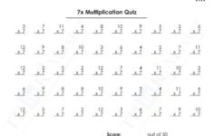 Pin On Free Printable Multiplication Worksheets And Answer Keys