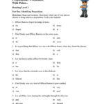 Preposition Worksheets For Grade 1 Preposition Worksheet 1 Reading