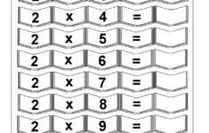 Printable 2 Times Table Worksheets Activity Shelter