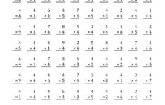 Printable Math Drills Multiplication PrintableMultiplication