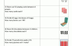 Printable Multiplication And Division Worksheets Grade 4