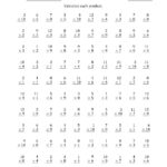 Printable Multiplication Facts 0 12 PrintableMultiplication