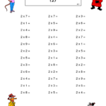 Printable Multiplication Mad Minute PrintableMultiplication